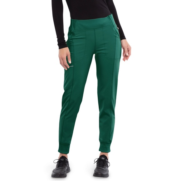 Cherokee Infinity Hunter Green Scrub Set - Picture 2 of 2